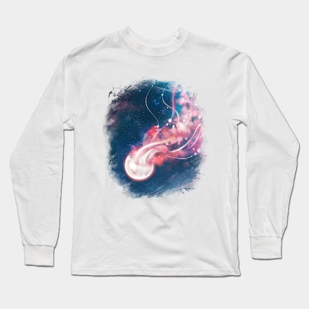 Jellyfish Long Sleeve T-Shirt by KucingKecil